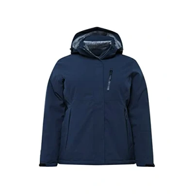 Abbildung von Killtec Damen Outdoorjacke Funktionsjacke mit abzippbarer Kapuze KOW 140 WMN Jckt wasserdicht, Winddicht, atmungsaktiv 00814 dunkelnavy 46
