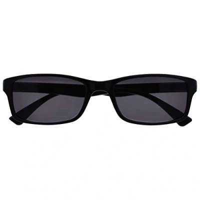 Abbildung von The Reading Glasses CompanyDie Lesebrille Unternehmen Schwarz Sonnen Leser UV400 Designer Stil Herren Damen S92 1 +1,00