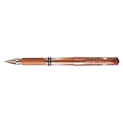 Abbildung von uni ball 146813 Gelroller Signo UM 153, broad, 1,0 mm, bronze, 1 Stück