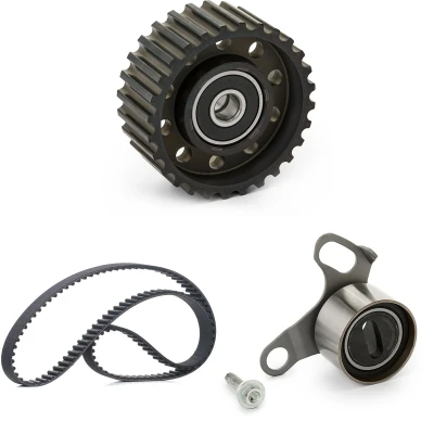Abbildung von INA 530 0048 10 Zahnriemensatz 129 mit Grundträger TOYOTA: HILUX 5 Pick up, Land Cruiser Prado 120
