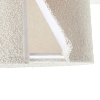 Abbildung von Deckenleuchte Teddy, Ø 45 cm, beige, Stoff/Metall
