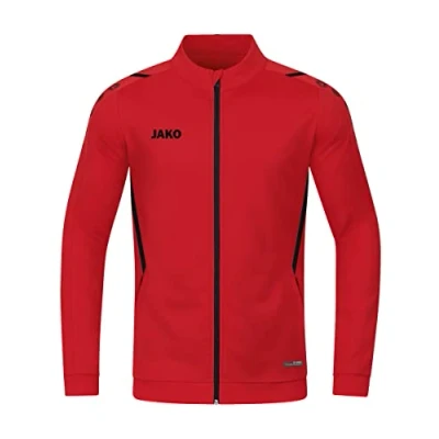 Abbildung von JAKO Kinder Polyesterjacke Challenge, Rot/Schwarz, 152