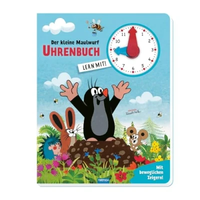 Abbildung von Trötsch Der kleine Maulwurf Uhrenbuch: Entedeckerbuch Beschäftigungsbuch Spielbuch Lernbuch: Entdeckerbuch Lernbuch