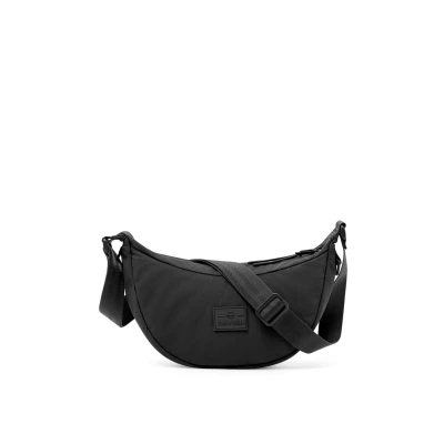 Abbildung von Johnny Urban Crossbody Bag Damen Herren Schwarz Kaia Small Bauchtasche im Halbmond Stil Moon Kleine Tasche mit Verstellbarem Gurt Wasserabweisend