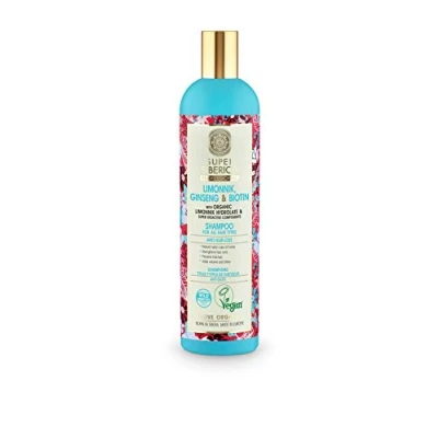 Abbildung von Natura Siberica Super Limonnik Ginseng &amp; Biotin Shampoo für alle Haartypen 0883E, 400 ml