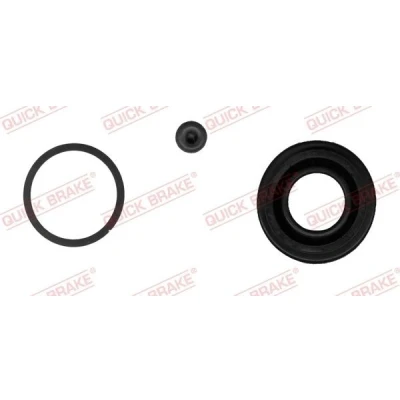 Abbildung von QUICK BRAKE 114 0118 Bremssattel Reparatursatz 34 BMW: 3 Compact, Saloon, Coupe, PEUGEOT: 607 406 Saloon