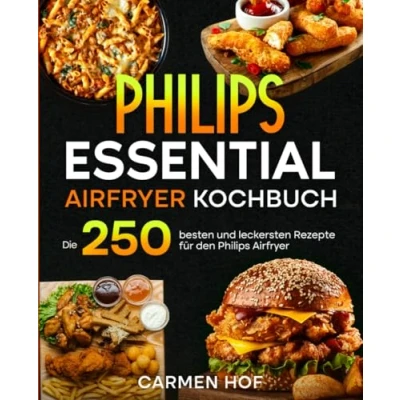Abbildung von Philips Airfryer Kochbuch: Die 250 besten und leckersten Rezepte für den Airfryer.