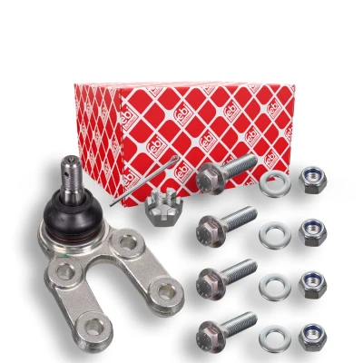 Abbildung von FEBI BILSTEIN 41717 Traggelenk Vorderachse links, unten, rechts mit Anbaumaterial 17,5 für Querlenker SSANGYONG: Korando II Off Road