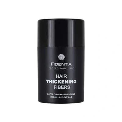 Abbildung von Fidentia Premium Schütthaar zur Haarverdichtung &amp; Ansatzkaschierung 10g Haarpuder Streuhaar 100% natürlich vegan aus Baumwolle Mittelbraun