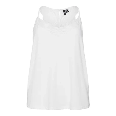 Abbildung von Vero Moda Curve Vmana Top, Damen, Größe: 42/44, Snow white