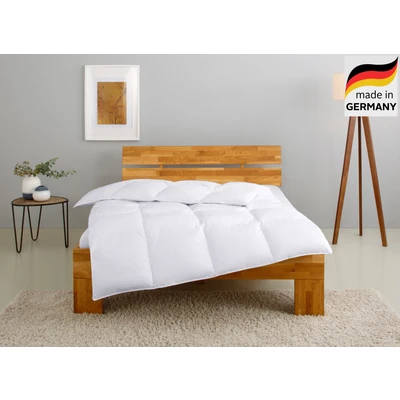 Abbildung von my home Federbettdecke »RINA, Bettdecke in 135x200 cm &amp; 155x220 cm, Made Germany« normal Füllung 70% Federn 30% Daunen Bezug Baumwolle 1 Stk. tlg. Bettdecken, Sommer, Winter, Decke, Germany