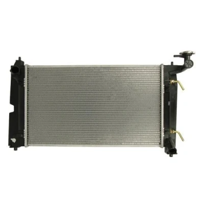 Abbildung von THERMOTEC D72037TT Kühler, Motorkühlung Aluminium, Kunststoff für Fahrzeuge mit/ohne Klimaanlage 600 348 16 Automatikgetriebe Kühlrippen gelötet