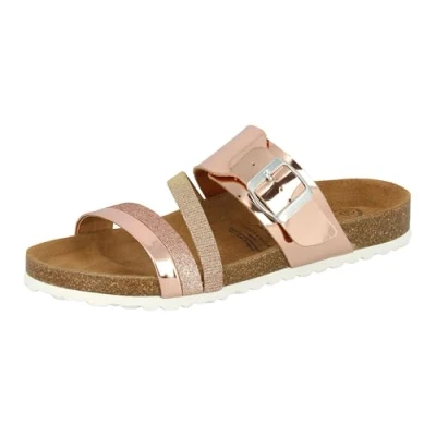 Abbildung von Lico Damen Bioline Fashion Pantoletten, Rosegold, 40 EU