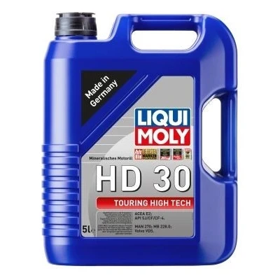 Abbildung von Liqui Moly Touring High Tech HD 30 SAE 5l Motoröl 1265 TOYOTA: Yaris II Hatchback, RAV4 Off Road, Corolla Verso, MAZDA: 3 MX 5 I