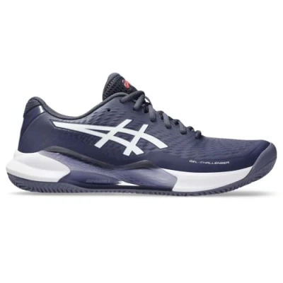 Abbildung von Asics Gelchallenger 14 CLAY Tennisschuh für Sandplätze, Herren, Größe: 40, Indigo fog/white Textil/synthetik