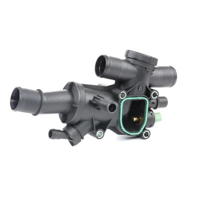 Abbildung von FEBI BILSTEIN 36180 Kühlwasserthermostat 83 mit Dichtung Temperaturschalter Kunststoff Gehäuse FORD: Galaxy Mk2 MPV, Focus 2 Kombi,