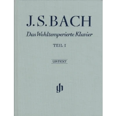 Abbildung von Das Wohltemperierte Klavier Teil I BWV 846 869; Leinenausgabe: Besetzung: zu zwei Händen: Instrumentation: Piano solo (G. Henle Urtext Ausgabe)