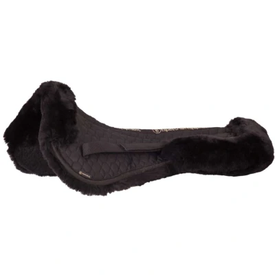 Abbildung von BR Sattelunterlage abnehmbare Kissen Sheepskin Schw Warmblut
