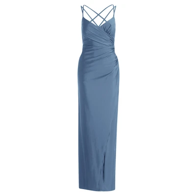 Abbildung von Vera Mont Abiball Figurbetont Ballkleid, Damen, Größe: 38, Hushed blue