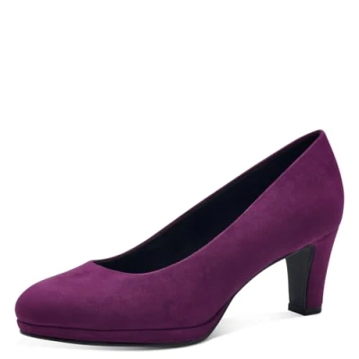 Abbildung von Marco Tozzi Plateaupumps, Damen, Größe: 39, Grape Schuhe