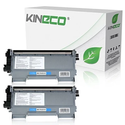 Abbildung von Kineco 2 Toner kompatibel für Brother TN 2220 DCP 7060 7065 7070 D N DN DW Fax 2840 2845 2940 2950 MFC 7360 7362 7460 7470 7860