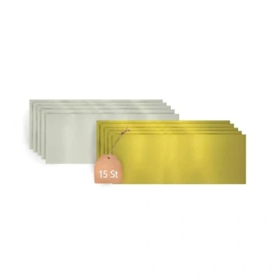 Abbildung von your castle Cake Board Set Kuchenplatte eckig in gold und silber 3 mm starker Pappe verschiedenen Mengen zum Servieren Transportieren, auch für Buffets