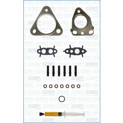 Abbildung von AJUSA JTC12423 Montagesatz, Lader syringe with oil mit Dichtungen Montageanleitung NISSAN: X Trail, Qashqai / Qashqai+2 I