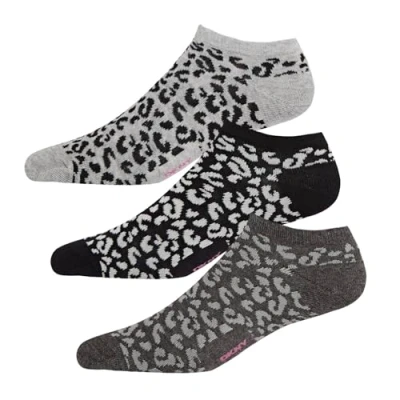 Abbildung von DKNY Damen Trainer Liner ISLA 3er Pack Anthrazit/Schwarz/Grau gestreift