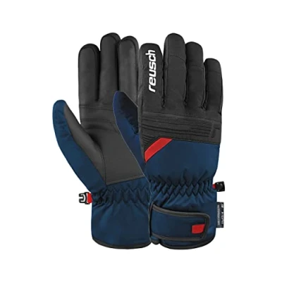 Abbildung von Reusch Unisex Fingerhandschuhe Baldo R TEX XT 4482 dress blue/fire red 6.5