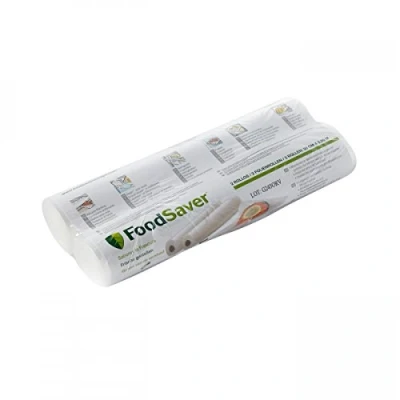Abbildung von FoodSaver, wiederverwendbare Vakuumbeutel für FoodSaver Lebensmittel Vakuumierer BPA frei 1 Rolle (28 cm x 5,5 m), Reusable