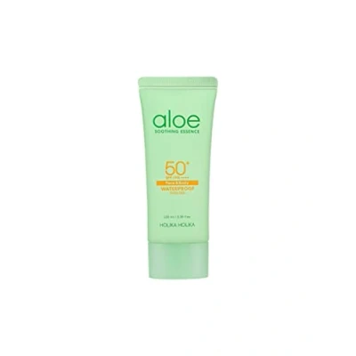 Abbildung von Holika Aloe Soothing Essence Waterproof Sun Gel Face &amp; Body (SPF 50+ / PA++++) 100 ml