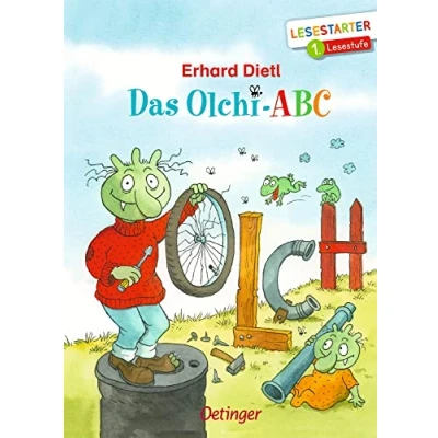 Abbildung von Das Olchi ABC: Lesestarter. 1. Lesestufe. Lustiges Kinderbuch ab 6 Jahren für Erstleser, gereimter Lesespaß zum Schulanfang