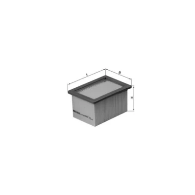 Abbildung von MAHLE ORIGINAL LX 1790 Luftfilter 57,0 73 109,0, 96,0 Filtereinsatz