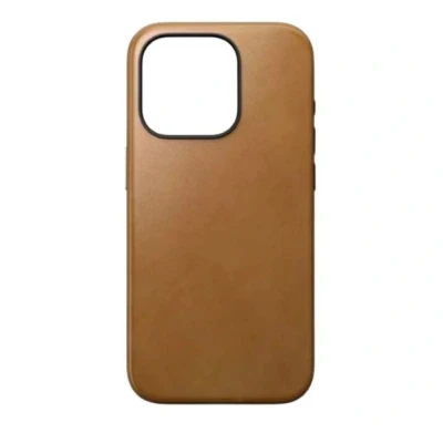 Abbildung von Nomad Modern Leather Case Magsafe iPhone 15 tan NM01606185