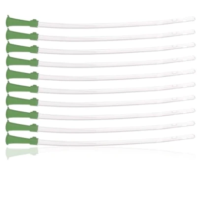 Abbildung von Horn Medical 10x Flexible Einlaufhilfe I Darmrohr für Irrigator Set/Einlaufbecher Größe wählbar (CH 28 Ø 9,3mm)