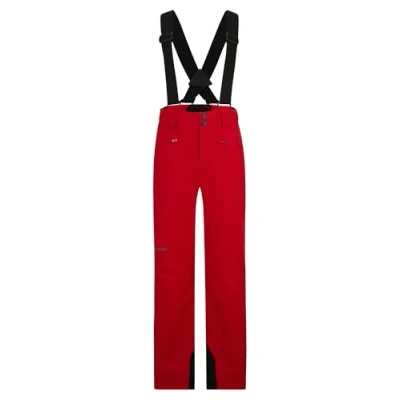 Abbildung von Ziener Kinder AXI Ski Hose/Schnee Hose wasserdicht, Träger, PFC frei, red Salsa, 164