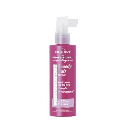 Abbildung von Biopoint Speedy Hair Haarspray ohne Spülen, verleiht dem Haar Kraft und Vitalität, stimulierende Wirkung für schnelleres Haarwachstum, 200 ml
