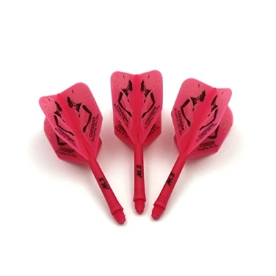 Abbildung von CUESOUL ROST personalisierte integrierte Dartpfeile Schäfte und Darts Flights Medium, Set von 3 Stück Beauty Pattern (CSAK 5MN6)