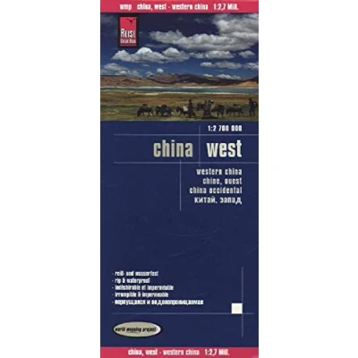 Abbildung von Reise Know How Landkarte China, West (1:2.700.000): World Mapping project: Project. Reiß und wasserfest