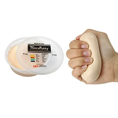 Abbildung von CanDo TheraPutty Therapie Knetmasse 85 g beige (extra leicht)