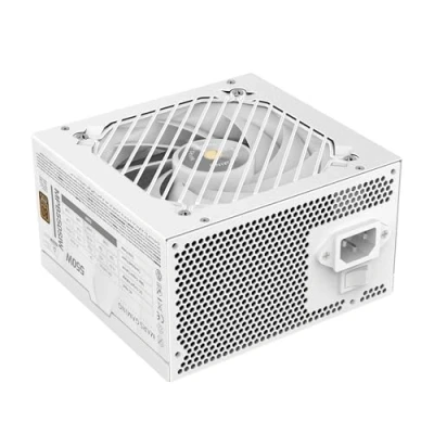 Abbildung von MARSGAMING MPB550SI, PC ATX Netzteil 550W, 7 Jahre Garantie, 80Plus Bronze 230V, 90% Effizienz, SI Extreme Silence Lüfter mit Kupferkern, AI2 RPM , DC und SMD Technologien, Weiß