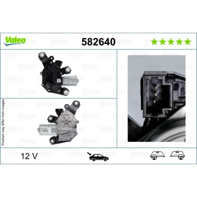 Abbildung von VALEO 582640 Scheibenwischermotor 12 hinten für Links /Rechtslenker DACIA: Duster Off Road