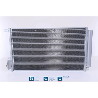 Abbildung von NISSENS 940095 Klimakondensator mit Trockner Aluminium 565 R 134a ALFA ROMEO: MiTo