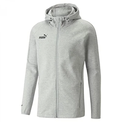 Abbildung von Puma Teamsport Teamfinal Casuals Sweatjacke, Herren, Größe: XL, Grau