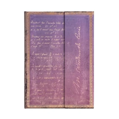 Abbildung von Marie Curie, Science of Radioactivity MIDI Lined: Hardcover, Wrap Closure, 120 gsm, ribbon marker, memento pouch (Embellished Manuscripts Collection)