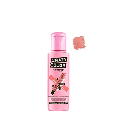 Abbildung von Crazy Color Haartönung Nummer 70, Pfirsichkoralle 100 ml