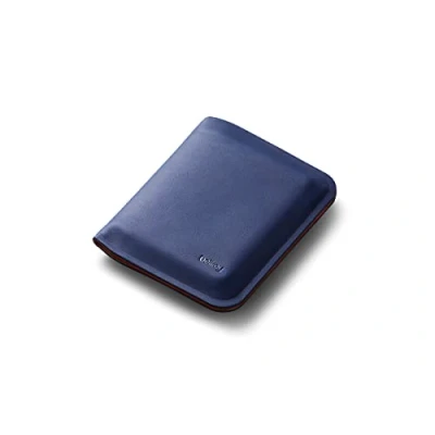 Abbildung von Bellroy Apex Note Sleeve (Vorgeformte Leder Brieftasche, RFID Schutz) Indigo