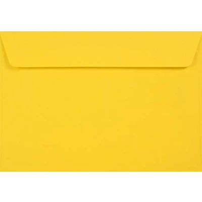 Abbildung von Netuno 100 Briefumschläge Gelb DIN C6 114 x 162 mm 120g Kreative Sun schöne Umschläge Hochzeit Geburtstag Taufe Weihnachten Ostern Einladungskarten Recycling Papier Öko Briefkuverts