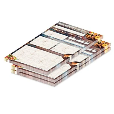 Abbildung von PRICARO Rezeptblock &quot;Farmhouse&quot;, A5, 3 Stück