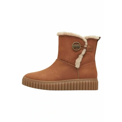 Abbildung von s.Oliver Snowboot/Winterstiefel, Damen, Größe: 37, Cognac Schuhe
